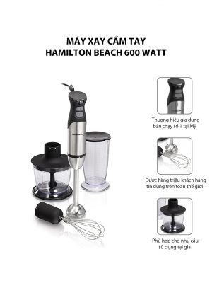 Máy Xay  Cầm Tay Hamilton Beach 600 Watt - 59769-IN